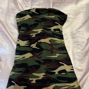 FashionNova One piece army print